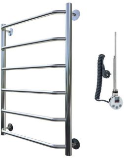 Электрический полотенцесушитель Тругор Браво 1 80x50см хром Браво1/элТЭН8050